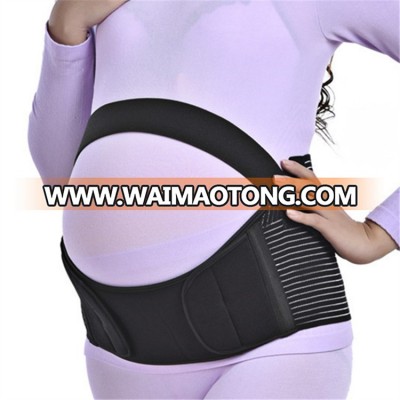 hot sale elastic back support flexible breathable mess design maternity belt AMT0031