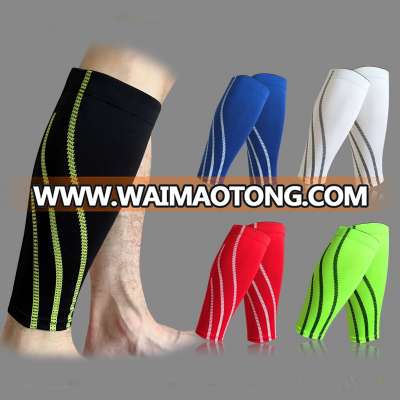 20-30mmHg multiple colors silicone anti-slip strong calf support premium calf compression sleeve